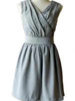Loose long-sleeved Denim Mini Ladies Dresses (Intl)