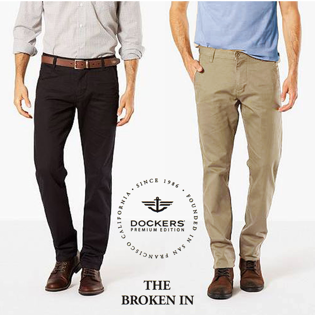 dockers premium pants