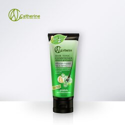 [ ป้องกันผมขาดหลุดร่วงเร่งผมยาว ] แคทเธอรีน ครีมนวดบำรุงผม โสม&วิตามิน (140 กรัม)