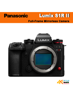 Panasonic Lumix S1R II Mirrorless Camera (Body)