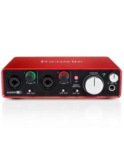 Focusrite Scarlett 2i2 (2nd Gen)2 in / 2 out USB 2.0 Audio Interface