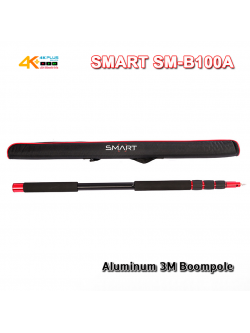 SMART SM-B100A Aluminum Microphone Boompoles 3M ** สินค้าตกรุ่นแล้ว"