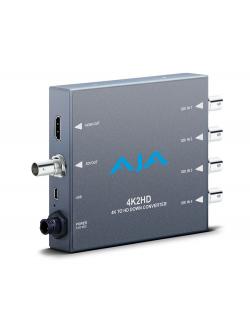 AJA 4K2HD - 4K/UHD to HD-SDI and HDMI Downconverter