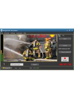 MagicSoft Streamer - IP streaming MPEG2 & H264 for UDP/RTP & Web