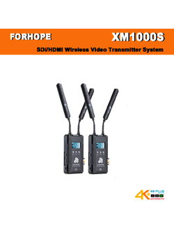 FORHOPE XM1000S SDI/HDMI Wireless Video Transmitter ระยะส่งสูดสุดที่ 300 เมตร