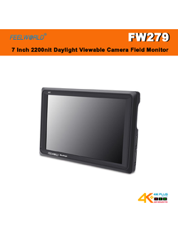 FEELWORLD FW279 7 Inch 2200nit Daylight Viewable Camera Field Monitor