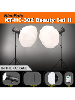 NiceFoto KT-HC-302 Beauty Set II