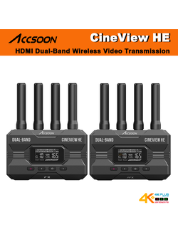 Accsoon CineView HE HDMI Dual-Band wireless camera transmission system