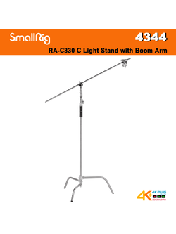 SmallRig 4344 RA-C330 C Light Stand with Boom Arm