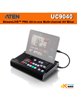 ATEN UC9040 StreamLIVE PRO All-in-one Multi-channel AV Mixer