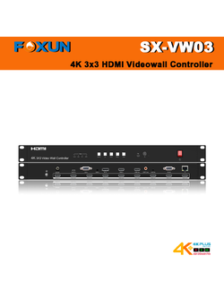 SX-VW03 3x3 HDMI Videowall Controller