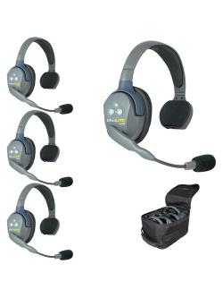 Eartac UltraLITE 4 Person Headset System อินเตอร์คอมแบบไร้สาย 4 ผู้ใช้งาน