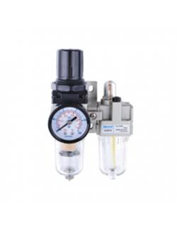 ชุดกรองลมปรับแรงดัน + เติมน้ำมัน รุ่น AC2010-02