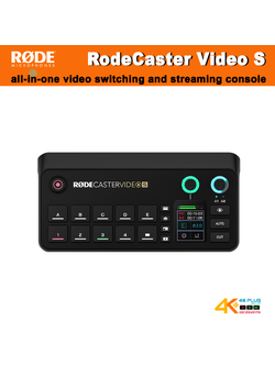 RØDECaster Video S all-in-one video switching and streaming console