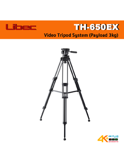 LIBEC TH-650EX Tripod system (Payload 3 kg)