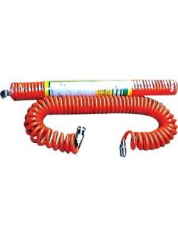 OKURA สายลมสปริงสำเร็จรูป ขนาด 5x8 mm ยาว 6 เมตร (สีส้ม)