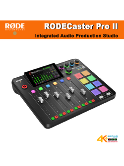 Rode RODECaster Pro II Integrated Audio Production Studio