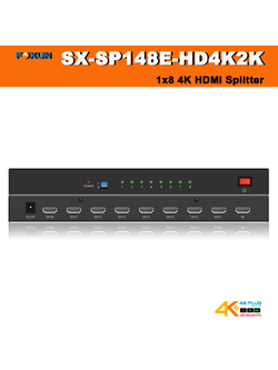 SX-SP148E-HD4K2K 4K 1x8 HDMI Splitter