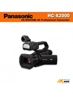 Panasonic HC-X2000 UHD 4K 3G-SDI/HDMI Professional Camcorder