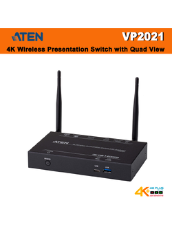 ATEN VP2021 4K Wireless Presentation Switch