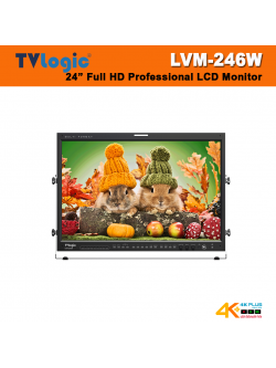 TVLogic LVM-246W : 24” Full HD Professional LCD Monitor