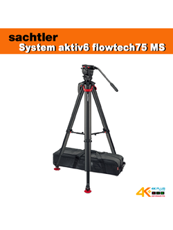 Sachtler Aktiv6 flowtech75 MS Tripod System