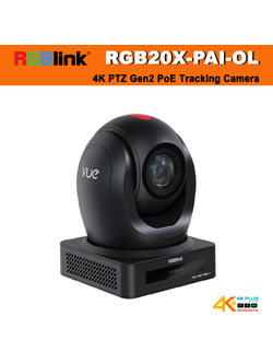RGBlink RGB20X-PAI-OL VUe 4K PTZ Gen2 POE Tracking Camera