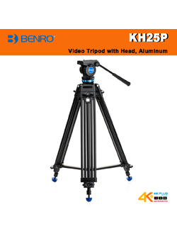 Benro KH25P Video Tripod Aluminum with Head