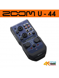 ZOOM U-44 Handy 4-In/4-Out Audio Interface