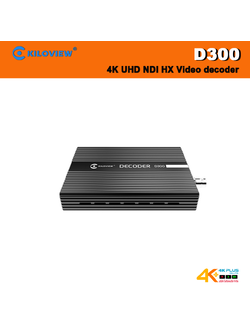 Kiloview D300 4K UHD NDI HX Video Decoder