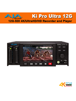 Ki Pro Ultra 12G 12G-SDI 4K/UHD/HD Recorder and Player Multi-Channel HD Recorder