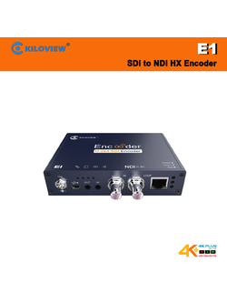 Kiloview E1 H.264 HD SDI to NDI Wired Video Encoder