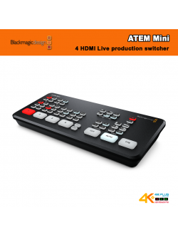ATEM Mini 4 HDMI Live production switcher