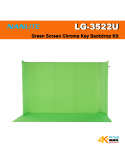 NANLITE LG-3522U Green Screen Chroma Key Backdrop Kit