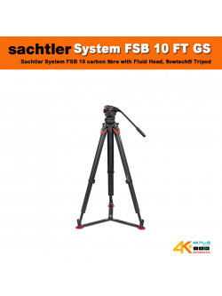 System FSB 10 FT GS Sachtler System FSB 10 carbon fibre with Fluid Head, flowtech Tripod, Ground Spreader