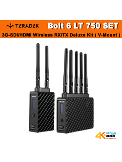 Teradek Bolt 6 LT 750 3G-SDI/HDMI Wireless RX/TX Deluxe Kit ( V-Mount )