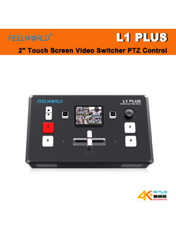 FeelWorld L1 Plus 2" Touch Screen Video Switcher PTZ Control