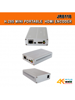 JR8118 HD HDMI H.265/H.264 Encoder for IP TV