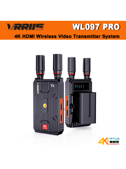 VRRIIS WL097 Pro 4K HDMI Wireless Video Transmitter System สินค้าประศูนย์ 1 ปี