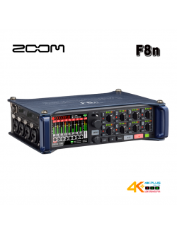 ZOOM F8n Multi-Track Field Recorder เครื่องบันทึกเสียงแบบพกพา