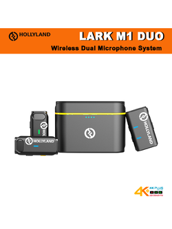 HollyLand Lark M1 Duo (Black) Wireless Microphone