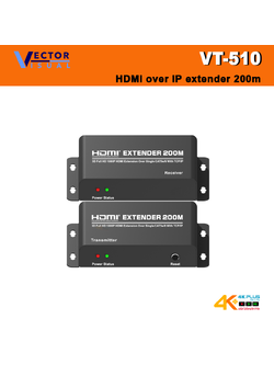 VT-510 HDMI over IP extender 200m