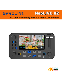 NeoLive R2 HD Live Streaming with 5.5 inch LCD Monitor