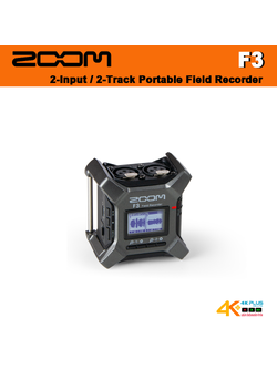 ZOOM F3 Portable Field Recorder