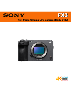 Sony Alpha FX3 Full-frame Cinema Line camera