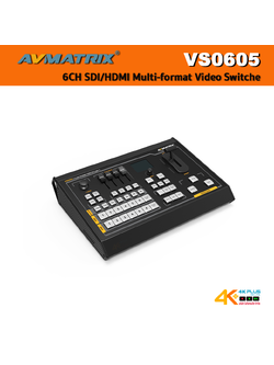 AVMatrix VS0605 6CH SDI/HDMI Multi-format Video Switcher