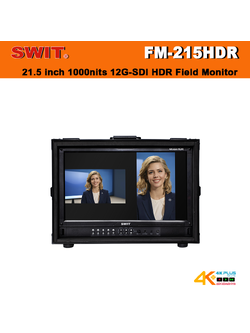 SWIT FM-215HDR 21.5 inch 1000nits 12G-SDI HDR Field Monitor