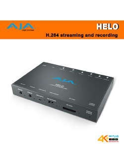 AJA Helo H.264 HD/SD recorder and streaming appliance with 3G-SDI and HDMI inputs/ outputs