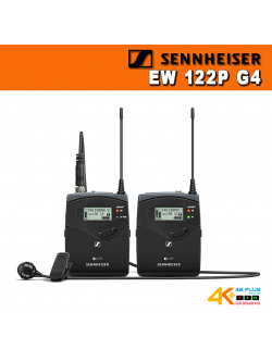 Sennheiser EW 122P G4 Cardioid Clip-On Microphone Wireless System