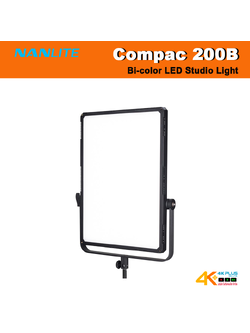 Nanlite Compac 200B Adjustable Bicolor Slim Soft Light Studio LED Panel
